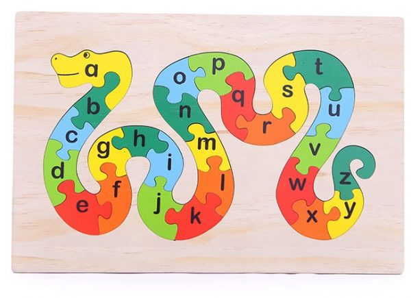 Tranh ghep ABC chu thuong 600x435 - Gợi ý những đồ chơi lắp ghép bằng gỗ cho bé