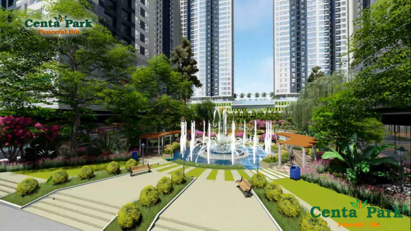 Công viên 6000 m2 tại Centa Park