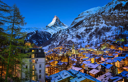 Zermatt – thị trấn bình yên ở Thụy Sĩ             