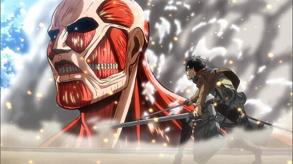 Attack on Titan – Đại chiến người khổng lồ  - Top 10 bộ phim anime hành động hấp dẫn nhất mọi thời đại