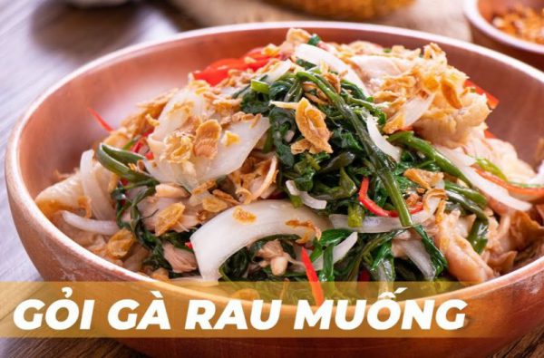 Gỏi gà rau muống